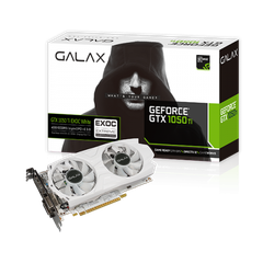 Vga Galax GTX 1050 Ti EXOC White 4GB