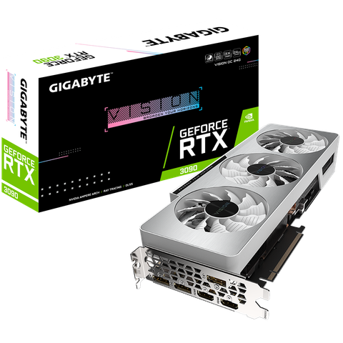 Vga Gigabyte 24gb Rtx 3090 Vision Oc 24g