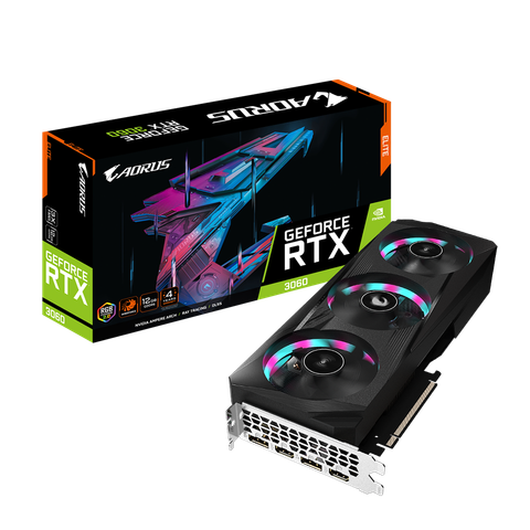 VGA Gigabyte Aorus Geforce Rtx 3060 Elite 12g (Lhr)