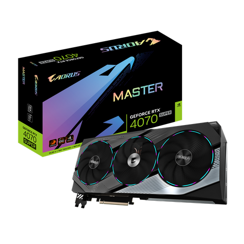 VGA Gigabyte Aorus Geforce Rtx 4070 Super Master 12g