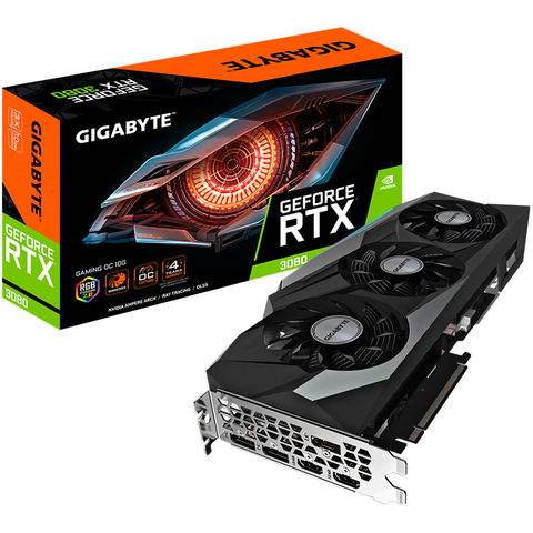 Vga Gigabyte Geforce Rtx 3080 Gaming Oc 10g (gv-n3080gaming Oc-10gd)
