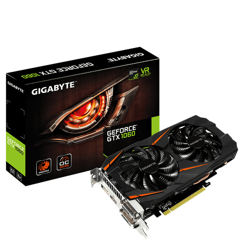 Vga Gigabyte Gtx1060 6G Gddr5 Windforce Oc