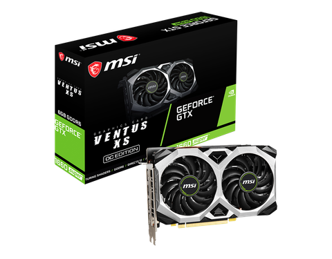 Vga Msi 6gb Gtx 1660 Super Ventus Xs 6g Oc