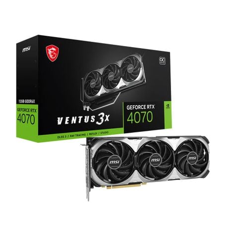 Vga Msi Geforce Rtx 4070 Ventus 3x E 12gb Oc