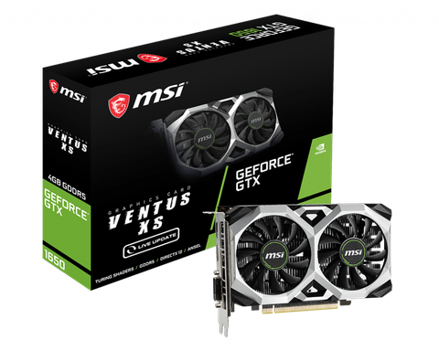 Vga Msi Gtx 1650 Ventus Xs 4gb Ddr6