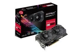 Vga Radeon Rx570 4G D5 Asus Rog Gaming Strix