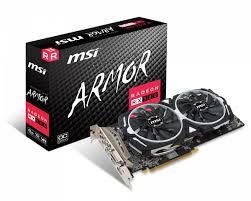 Vga Radeon Rx580 8G D5 Msi Armor 2 Fan