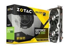  Vga Zotac Gtx1060 6G Gddr5 Amp Edition 9 Ghz 