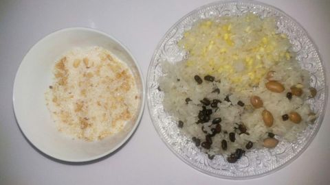 Cách nấu xôi đậu 3 màu ăn cùng muối đậu phộng thơm ngon, cực dễ làm