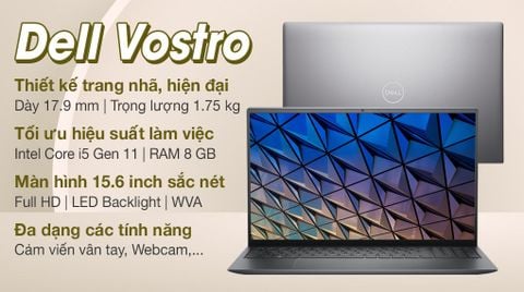 Laptop Dell Vostro 5510 i5 11320H/8GB/512GB/Office H&S/Win11 (70270646)