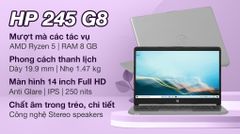  Laptop HP 245 G8 R5 5500U/8GB/512GB/Win10 (53Y24PA) 