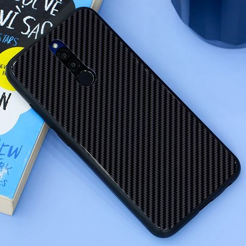 Ốp lưng Redmi 8 nhựa cứng viền dẻo Glass table JM Đen