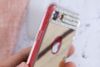 Ốp lưng iPhone 7 - iPhone 8 Nhựa cứng viền dẻo Mirror VI JM Vàng đồng