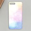 Ốp lưng iPhone 7 plus - 8 Plus Nhựa cứng viền dẻo Blue Shining IMD OSMIA Đỏ Xanh dương