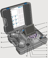  Camera nội soi công nghiệp Wöhler VIS 350 PLUS (30m, đầu dò rời) 