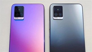 Vivo V20 dùng chip Snapdragon 765G, RAM lên tới 8GB lộ ảnh ngoài đời thực với cụm 3 camera hình chữ nhật mặt sau