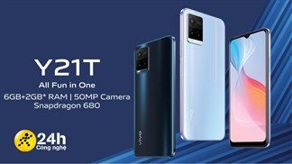 Vivo Y21T bất ngờ ra mắt: Camera chính 50MP, chip Snapdragon 680 mới cùng công nghệ RAM ảo tiện dụng, giá rẻ