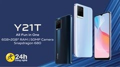  Vivo Y21T bất ngờ ra mắt: Camera chính 50MP, chip Snapdragon 680 mới cùng công nghệ RAM ảo tiện dụng, giá rẻ 