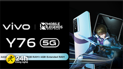  Vivo Y76 5G chính thức ra mắt: Camera chính 50MP, RAM tới 12GB, sạc nhanh 44W kèm giá bán phải chăng 