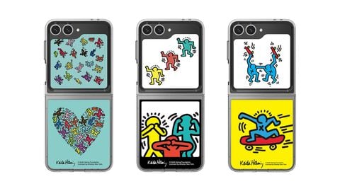 Tấm thẻ Flipsuit Keith Haring Photo Galaxy Z Flip6