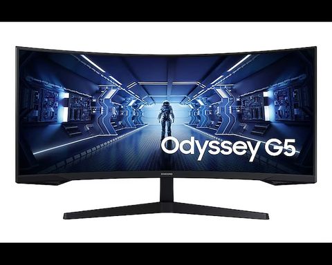 34 Inch Odyssey G5 G55T WQHD 165Hz Màn hình Gaming