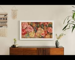  65 Inch The Frame LS03D QLED 4K Chế độ tranh Art Mode Smart TV (2024) 