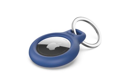 Vỏ bảo vệ AirTag Belkin Nhựa cứng kèm móc khóa Xanh