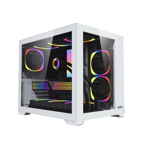 Nhân bản từ Mik Lv12 – White – Mid Tower Case