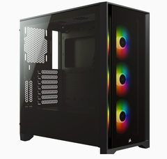  Vỏ Case Corsair Icue 4000x Rgb Tg Black 