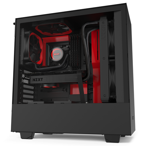 Vỏ Case Nzxt H510 Đen/ Đỏ