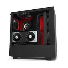 Vỏ Case Nzxt H510i (mid Tower/màu Đen/đỏ) 