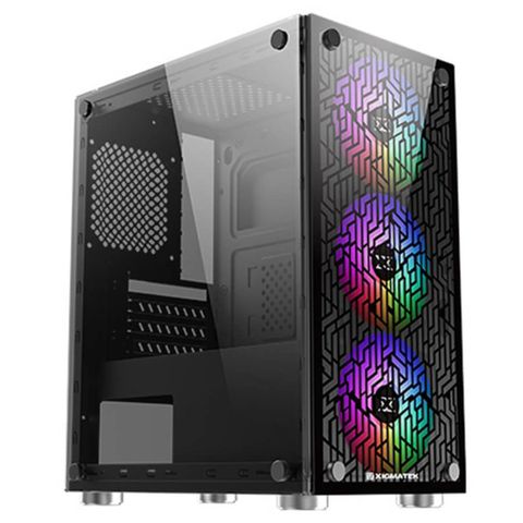 Vỏ Case Xigmatek Nyx-3f Rgb – M-atx – Mini Tower