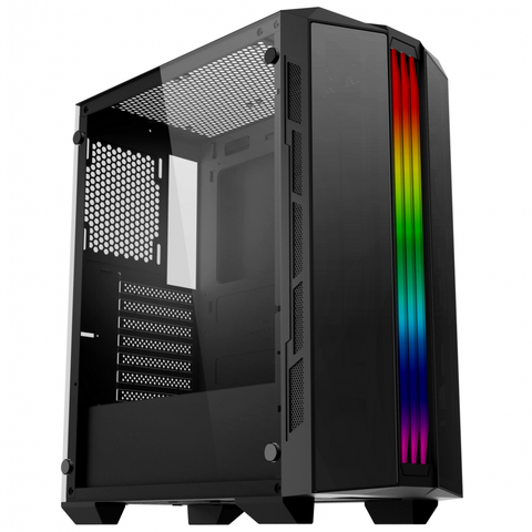 Vỏ Case Xigmatek Triple X (en44245) – Premium Atx, Rgb Strip