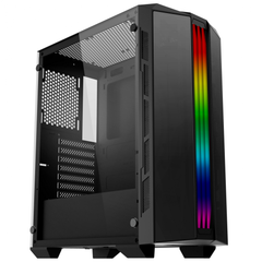  Vỏ Case Xigmatek Triple X (en44245) – Premium Atx, Rgb Strip 