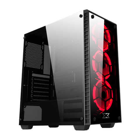 Vỏ Case Xigmatek Venom R – Red Ring Led