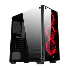  Vỏ Case Xigmatek Venom R – Red Ring Led 