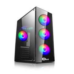  Vỏ Case Xtech Gaming G340 Atx- 4 Fan Rgb 