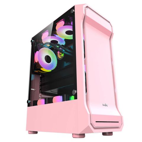 Vỏ Mik Ah01 – Pink – Mid Tower Case