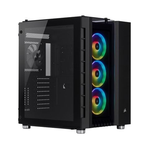 Vỏ Thông Minh Crystal Series 680x Rgb Atx - Màu Đen