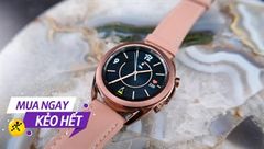  Deal HOT cho Samfans: Sale to nửa giá Galaxy Watch 3 cũ, rẻ hơn máy mới lên đến 69%, deal tốt thế này chờ chi nữa chốt ngay 