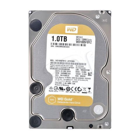 Ổ Cứng Hdd Wd Gold 1tb 3.5″ Sata 3 Wd1005fbyz