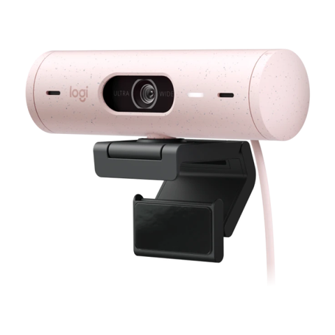 Webcam Logitech Brio 500 1080p Fhd Hồng 960-001433