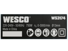  Máy Khoan Tác Động Wesco Ws3174 13Mm 750W 