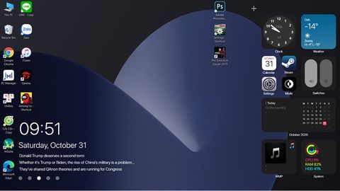 Đem giao diện Widget xịn sò như trên macOS Big Sur lên cho máy tính Windows 10 cực dễ dàng