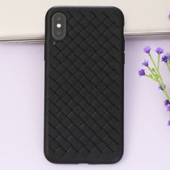  Ốp lưng iPhone X Nhựa dẻo Woven Tpu Case OSMIA Đen 