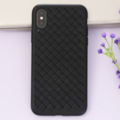  Ốp lưng iPhone X Nhựa dẻo Woven Tpu Case OSMIA Đen 
