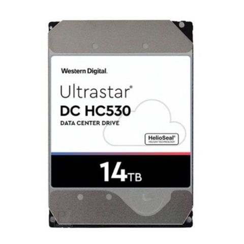 Ổ Cứng Hdd Wd Ultrastar Dc Hc530 14tb 3.5″ Sata 3 Wuh721414ale6l4