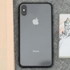  Ốp lưng iPhone XS Max Nhựa cứng viền dẻo New Candy JM đen 