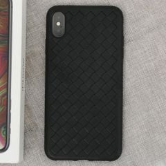  Ốp lưng iPhone XS Max nhựa dẻo New Woven OSMIA Đen 