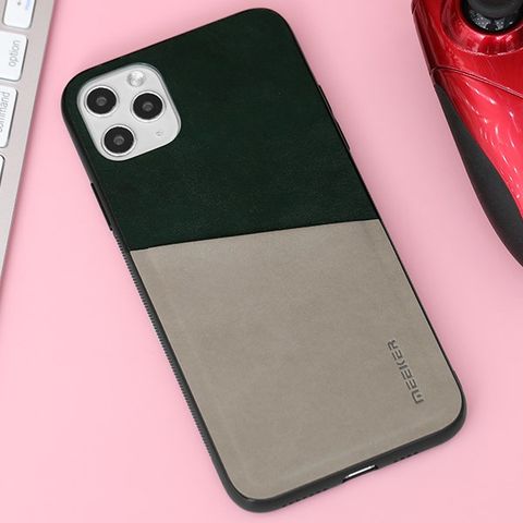 Ốp lưng iPhone 11 Pro Max Nhựa dẻo Flip TKSL113 MEEKER Xanh bóng đêm